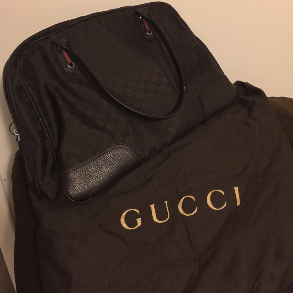 Authentic Brown Gucci Tote